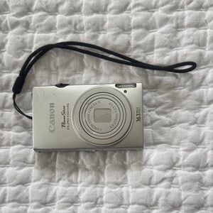 Canon PowerShot Silver Compact Camera